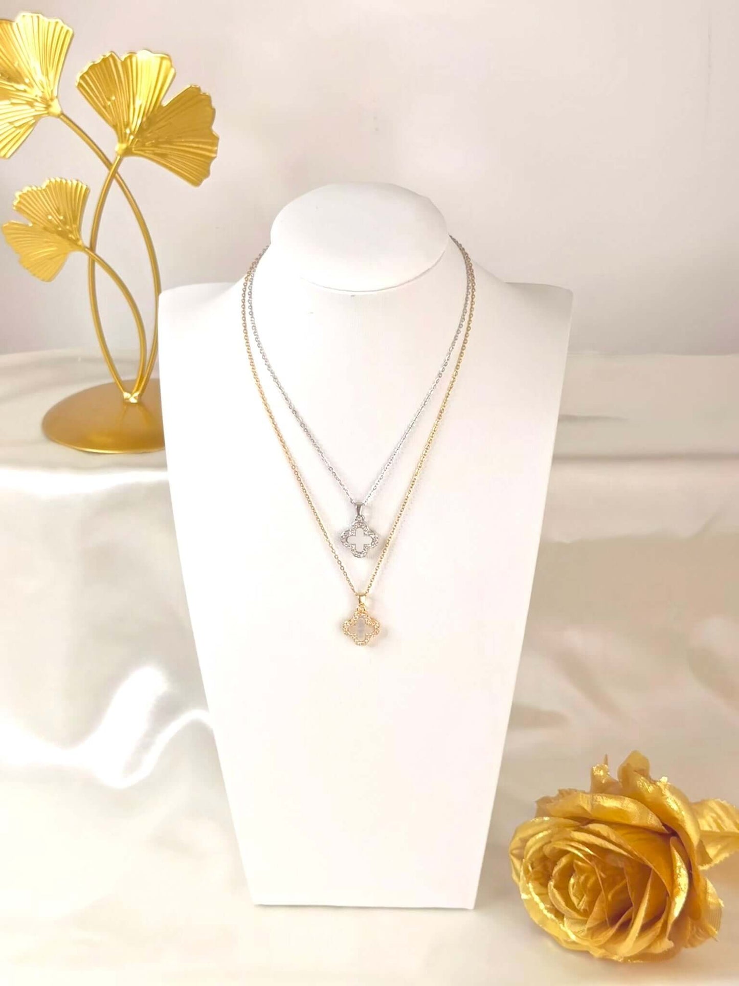 Collier KIARA en acier inoxydable - Bohojoy