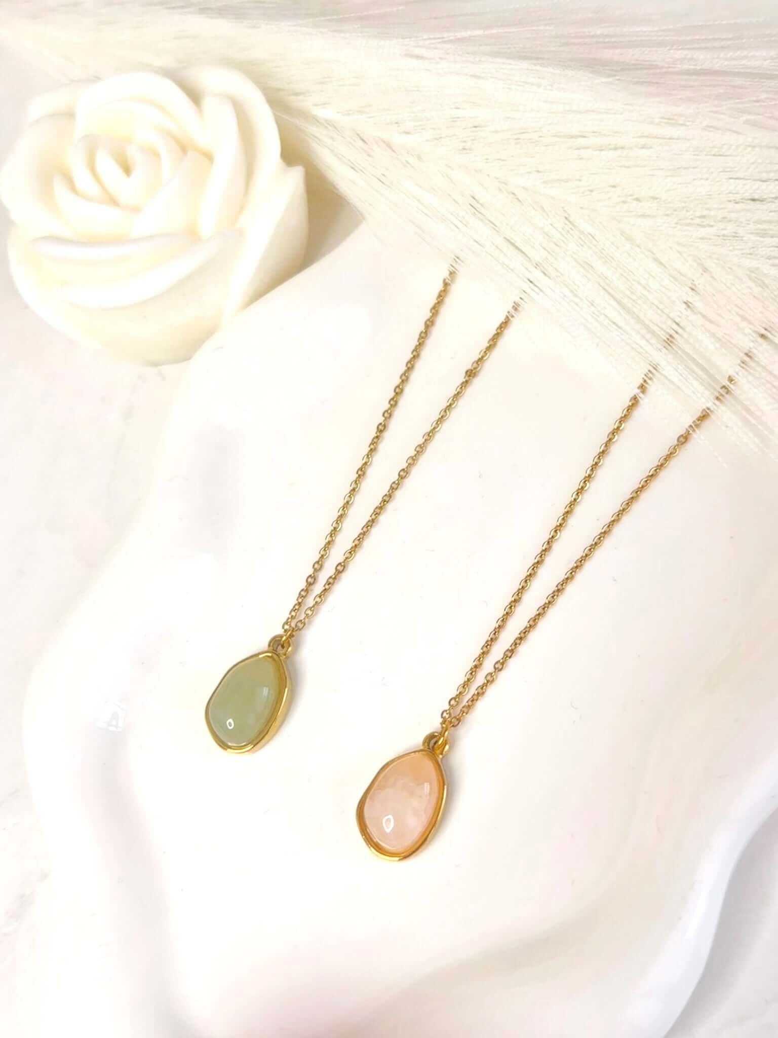 HILONA Collier en Pierre Naturelle | Bohojoy