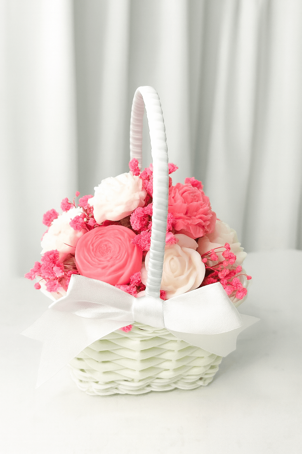 Bougie Mini PANIER FLORAL - BOHOJOY