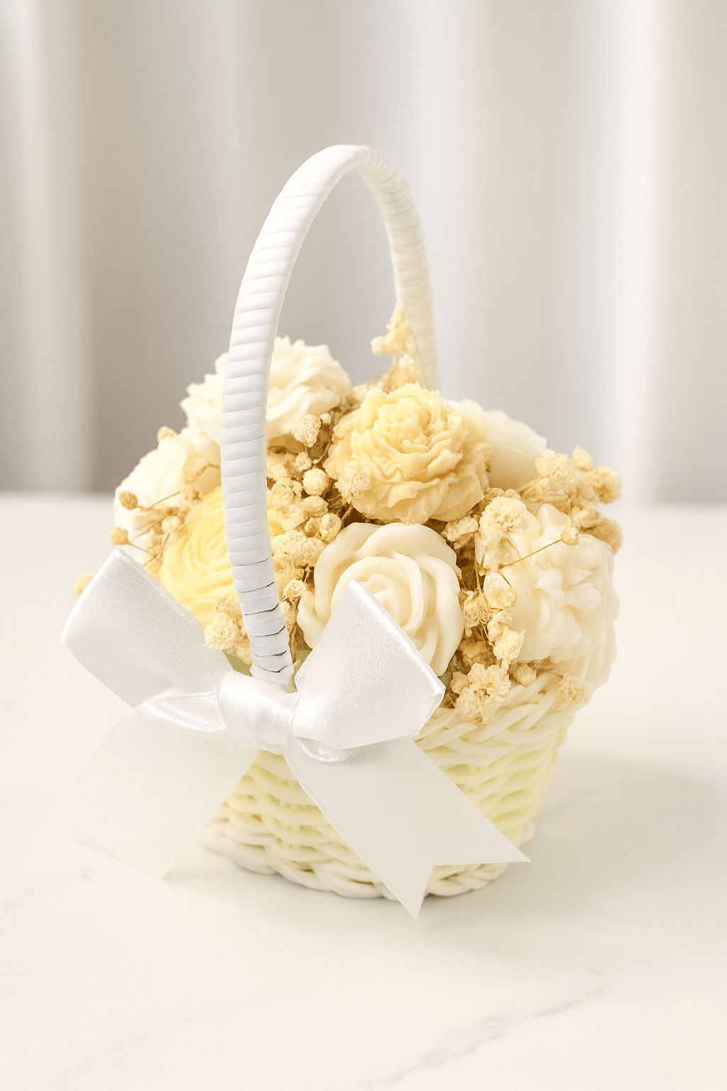 Bougie Mini PANIER FLORAL - BOHOJOY