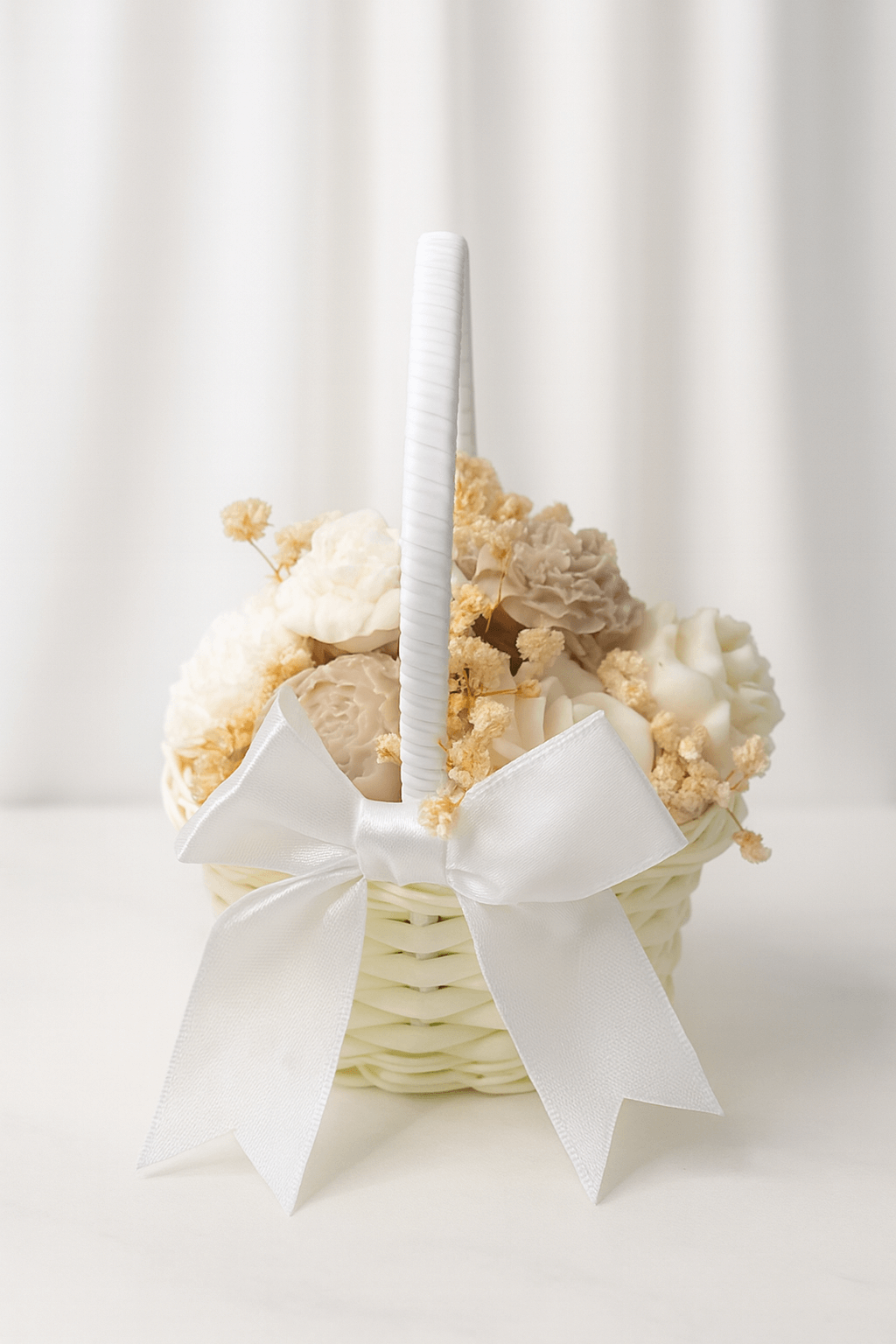 Bougie Mini PANIER FLORAL - BOHOJOY