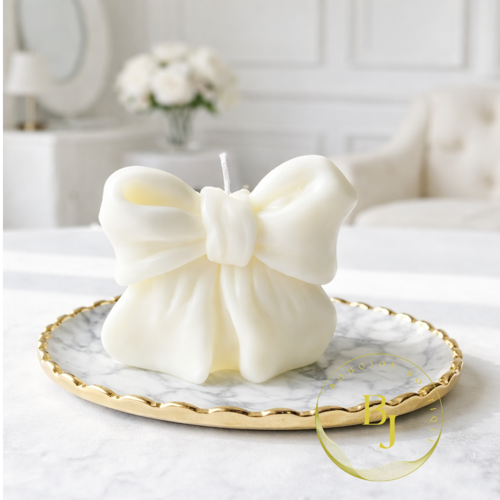 Bougie NOEUD CHIC - BOHOJOY